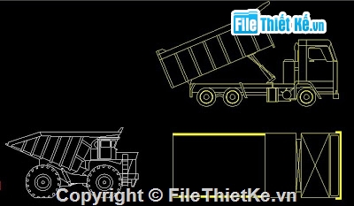 Bản vẽ,Bản vẽ autocad,mẫu xe tải,xe tải